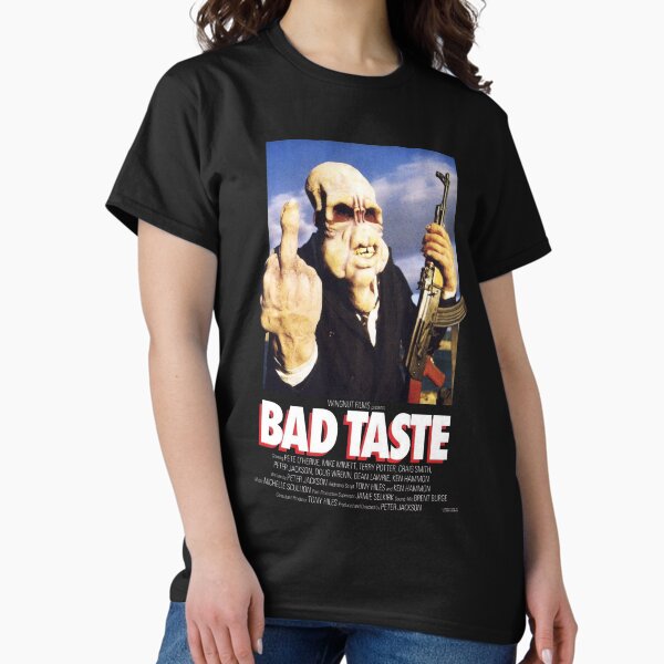 Item preview, Bad Taste (1987) designed and sold by TrashConno.