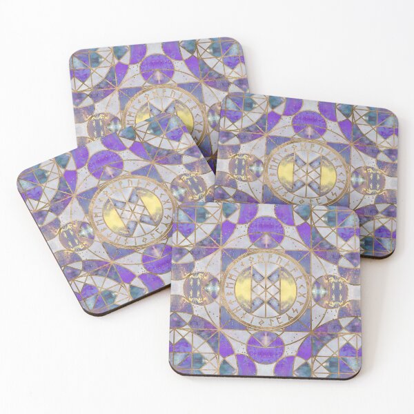 Item preview, Web of Wyrd - Purple Painted Texture designed and sold by Nartissima.