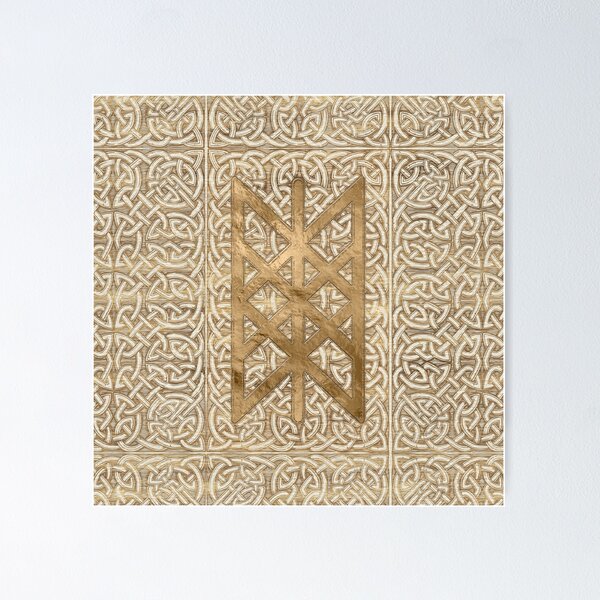 Item preview, Web of Wyrd The Matrix of Fate - Vintage Gold designed and sold by Nartissima.