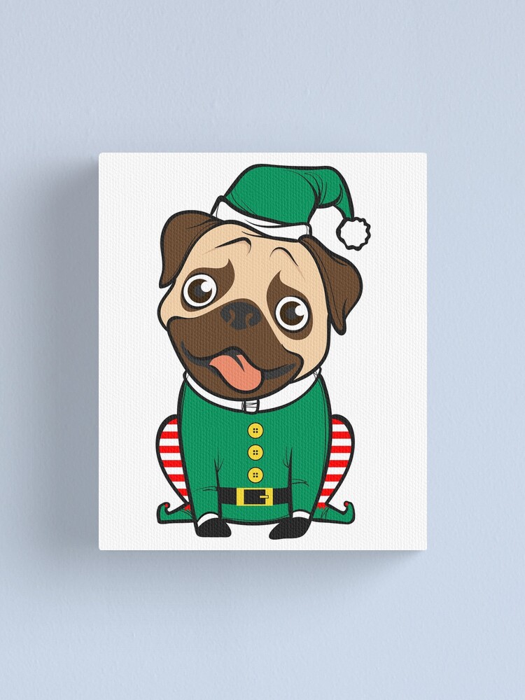 pug elf costume