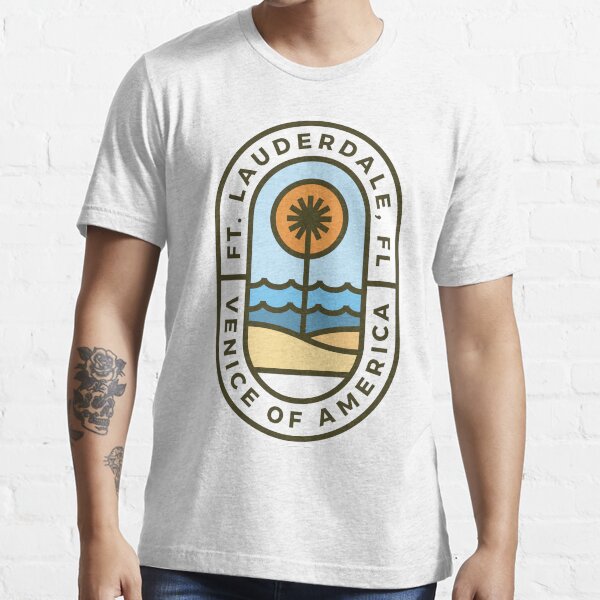 Fort Lauderdale Florida Badge Essential T-Shirt