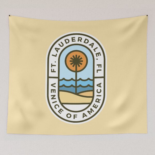 Item preview, Fort Lauderdale Florida Badge designed and sold by Casey Schumacher.