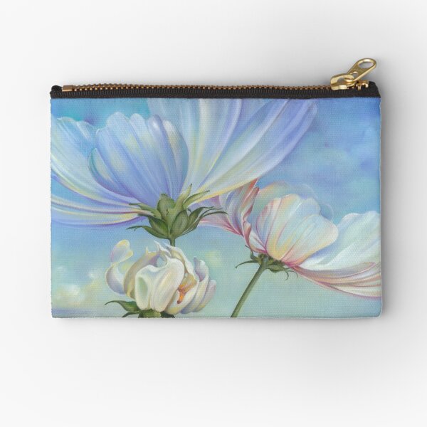 In the Half-shadow of Wild Flowers Zipper Pouch