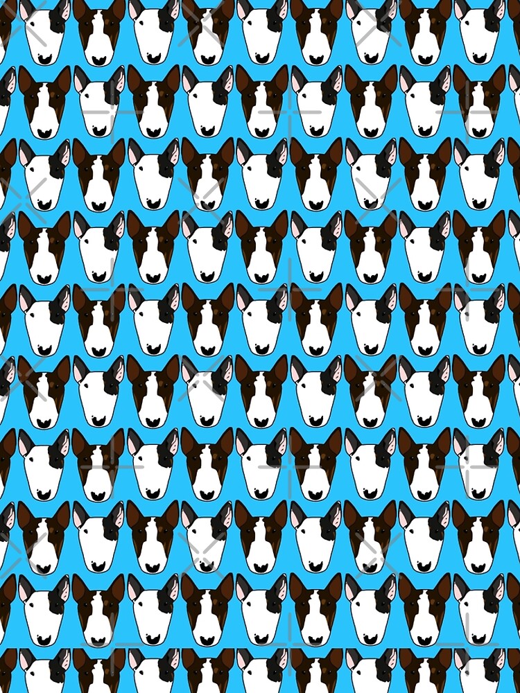 Hermione and Douglas blue pattern by emilydevineart