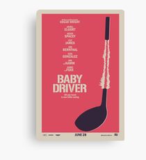Baby Driver Canvas Print