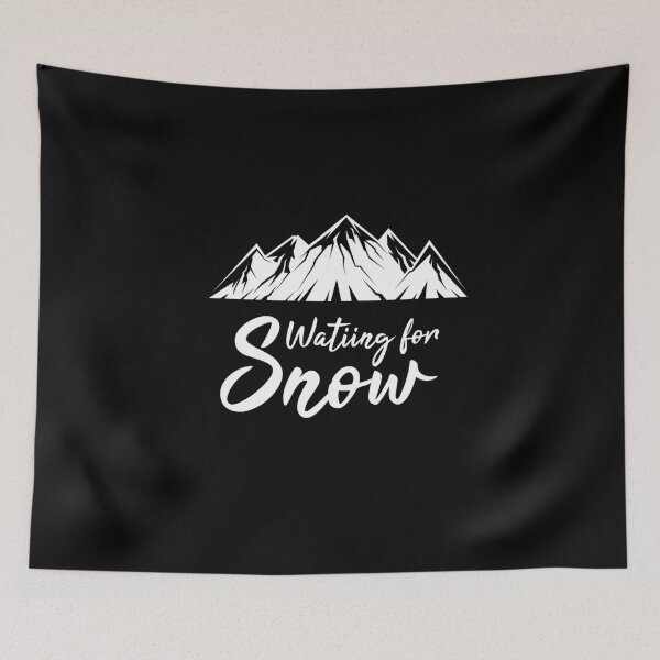 Item preview, Waiting for Snow designed and sold by MooonTees.