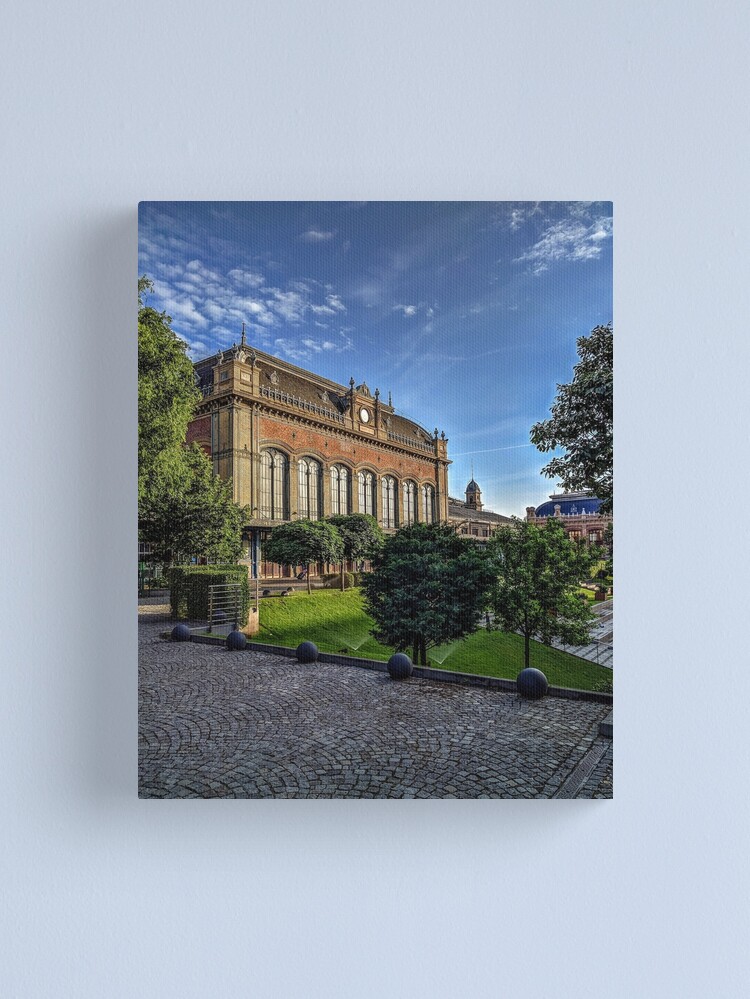 Thumbnail 1 of 3, Canvas Print, Nyugati Train Station  designed and sold by darren-j-mcleod.