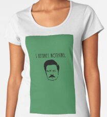 i regret nothing Premium Scoop T-Shirt