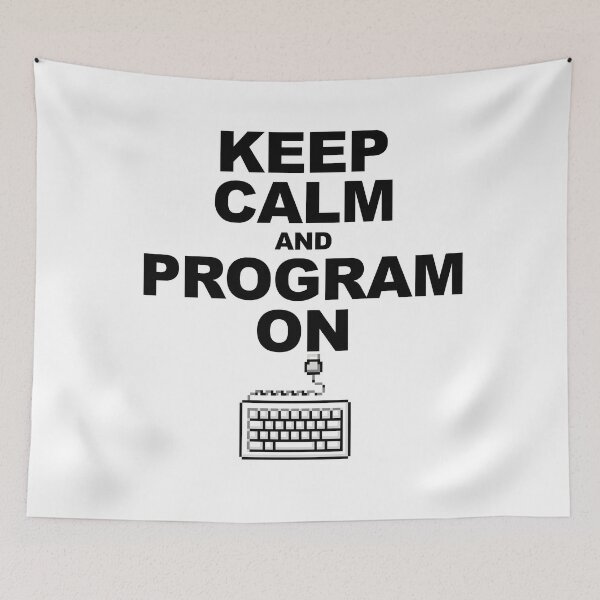 Item preview, Keep calm and programm on designed and sold by KeepOnCoding.
