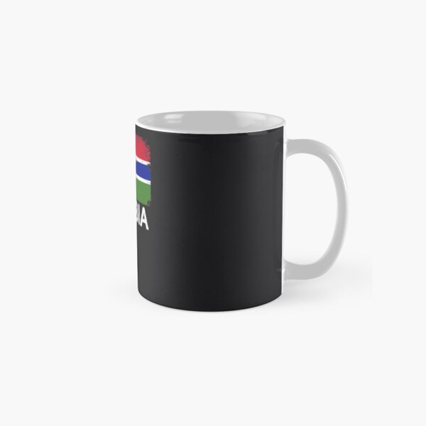 Gambian Flag Design | Vintage Made In Gambia Gift Classic Mug