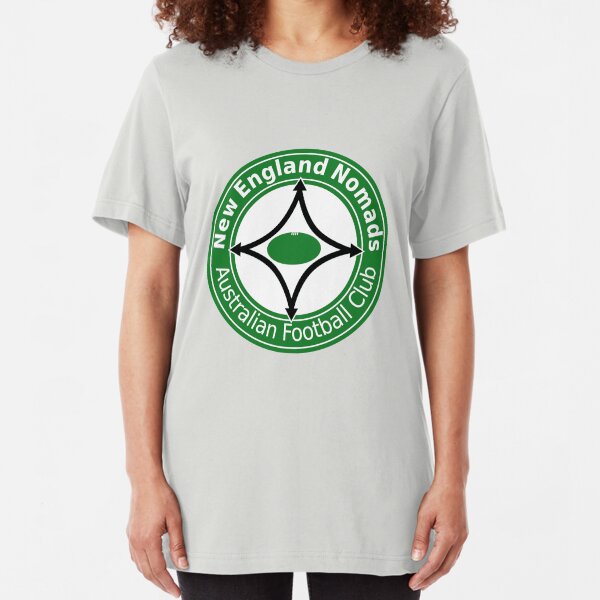 Yet another Nomads logo (for coloured shirts) Slim Fit T-Shirt