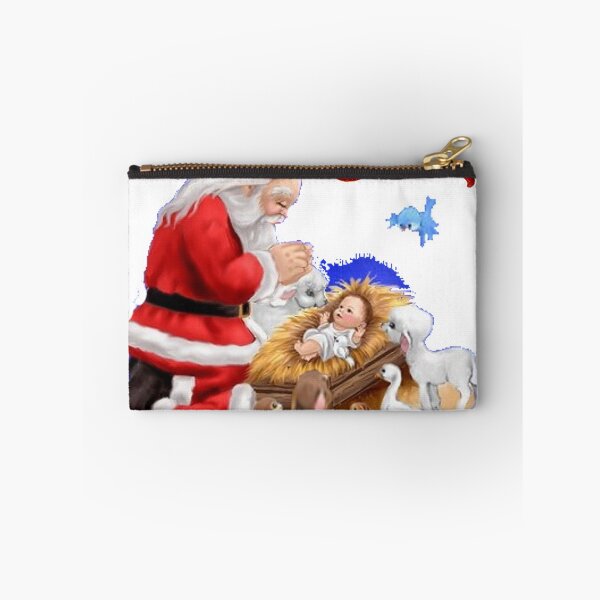 Item preview, MERRY CHRISTMAS - SANTA HONORING BABY JESUS designed and sold by Timothy Forder.