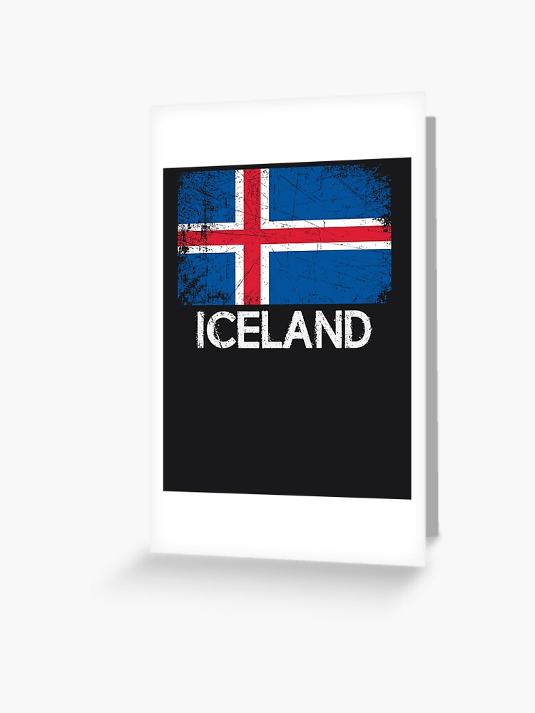 Icelandic Flag T-Shirt | Vintage Made In Iceland Gift Icelandic Flag T-Shirt | Vintage Made In Iceland Gift