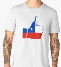 Flag Thumb of Chile Men's Premium T-Shirt
