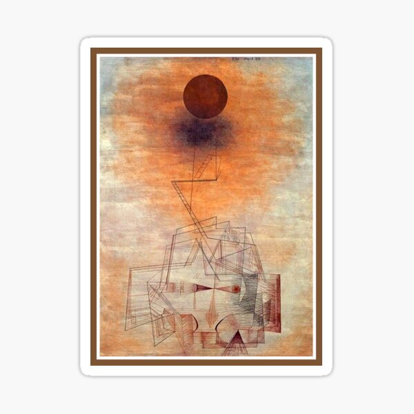 Klee - Les limites de l'intellect Sticker