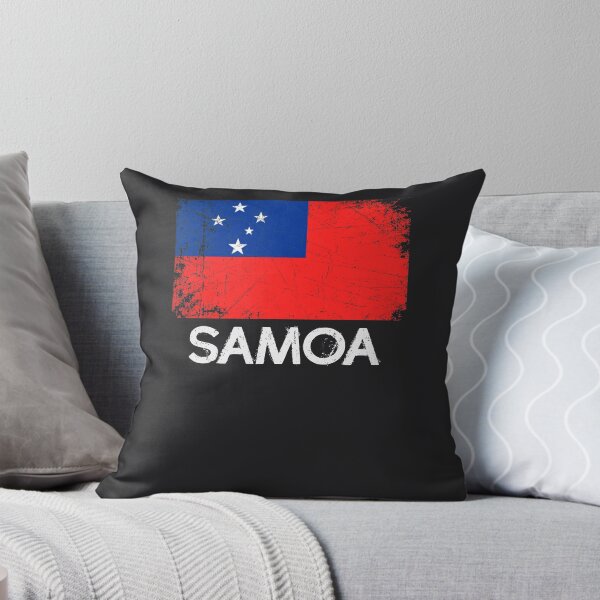 Artikelvorschau, Samoan Flag Design | Weinlese gemacht in Samoa-Geschenk entworfen und verkauft von melsens.