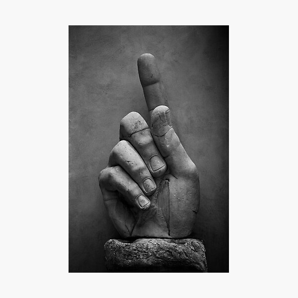 Item preview, Constantino in BW - Roma, non basta un vita designed and sold by Lidia D'Opera Photographer.