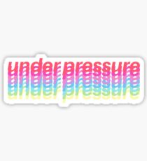 Queen & David Bowie 'Under Pressure' Sticker