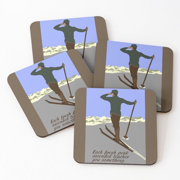 Item preview, Retro ski, inspirational quote designed and sold by aapshop.