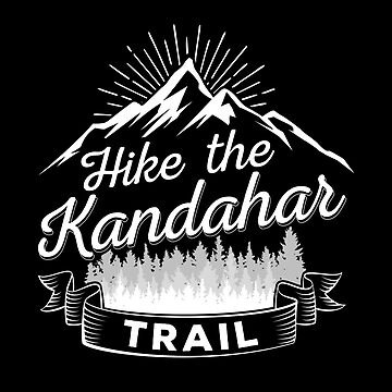 Artwork thumbnail, Hike The Kandahar Trail Funny Afghanistan Patrol Shirt Gear by DynamicDesign