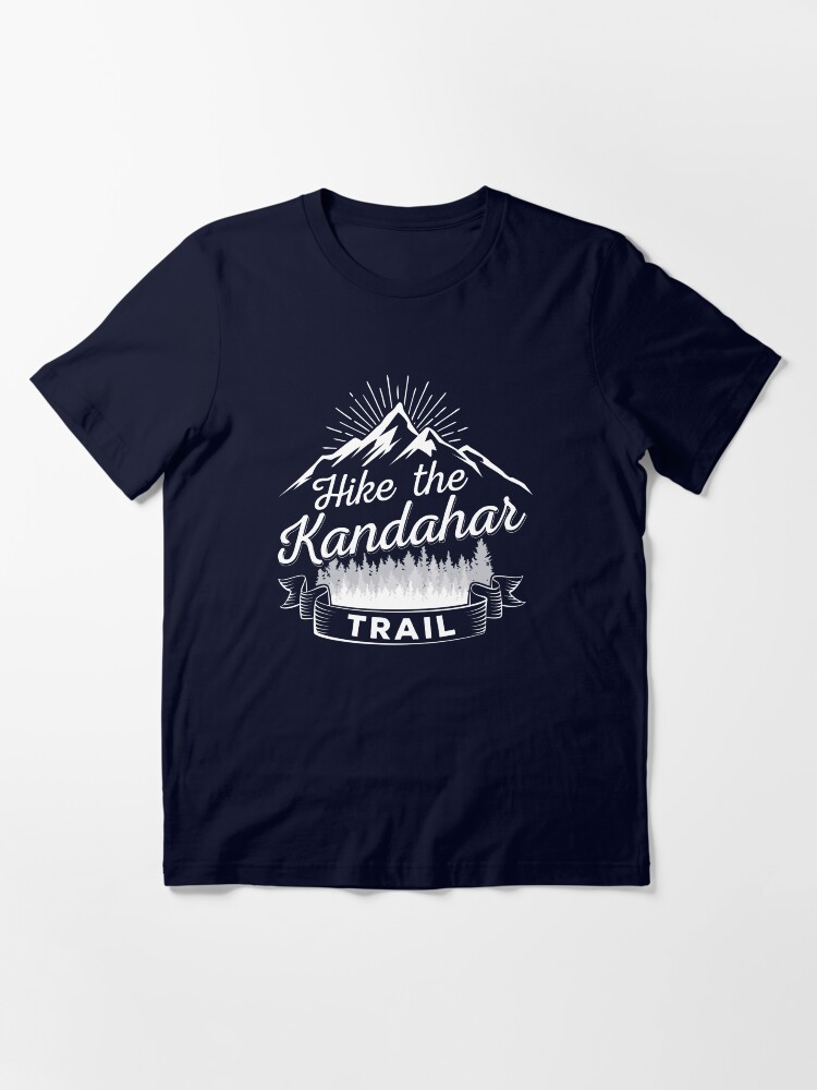 Thumbnail 3 of 7, Essential T-Shirt, Hike The Kandahar Trail Funny Afghanistan Patrol Shirt Gear designed and sold by DynamicDesign.
