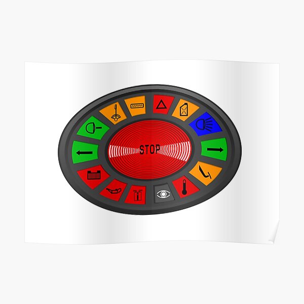 Citroën SM dashboard warning lights Poster