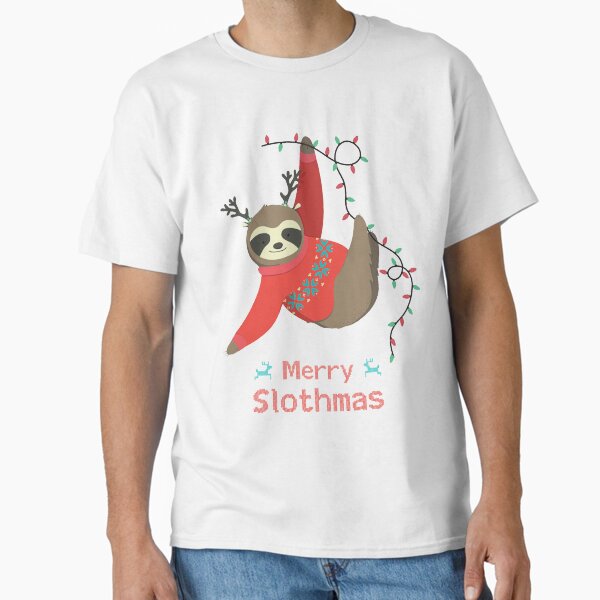 Item preview, Merry Slothmas - Christmas Sloth designed and sold by jlwilliamsss.