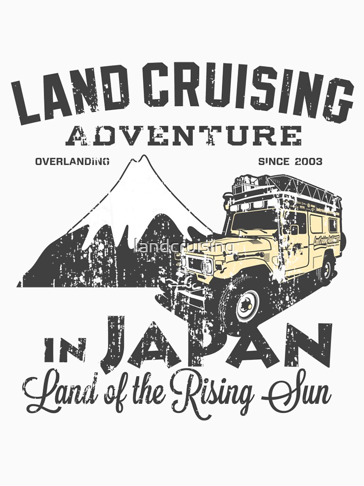 Landcruising Adventure in Japan - Straight font edition by landcruising