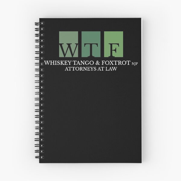 Item preview, Funny WTF Whiskey Tango Foxtrot Attorneys At Law Shirt Gear designed and sold by DynamicDesign.