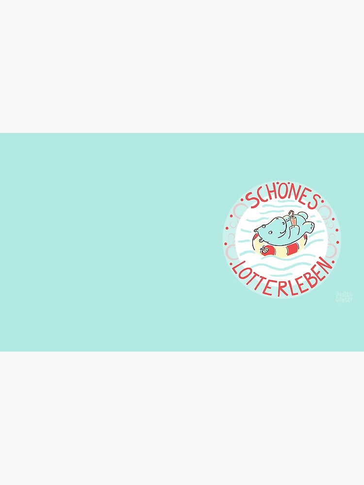 NILPFERD im Schwimmreif - Logo von JudithGanter
