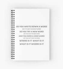 Hard to be the Bard Spiral Notebook
