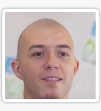 Bald Jack Avery Sticker