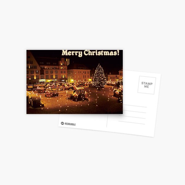 Merry Christmas from Estonia! Postcard