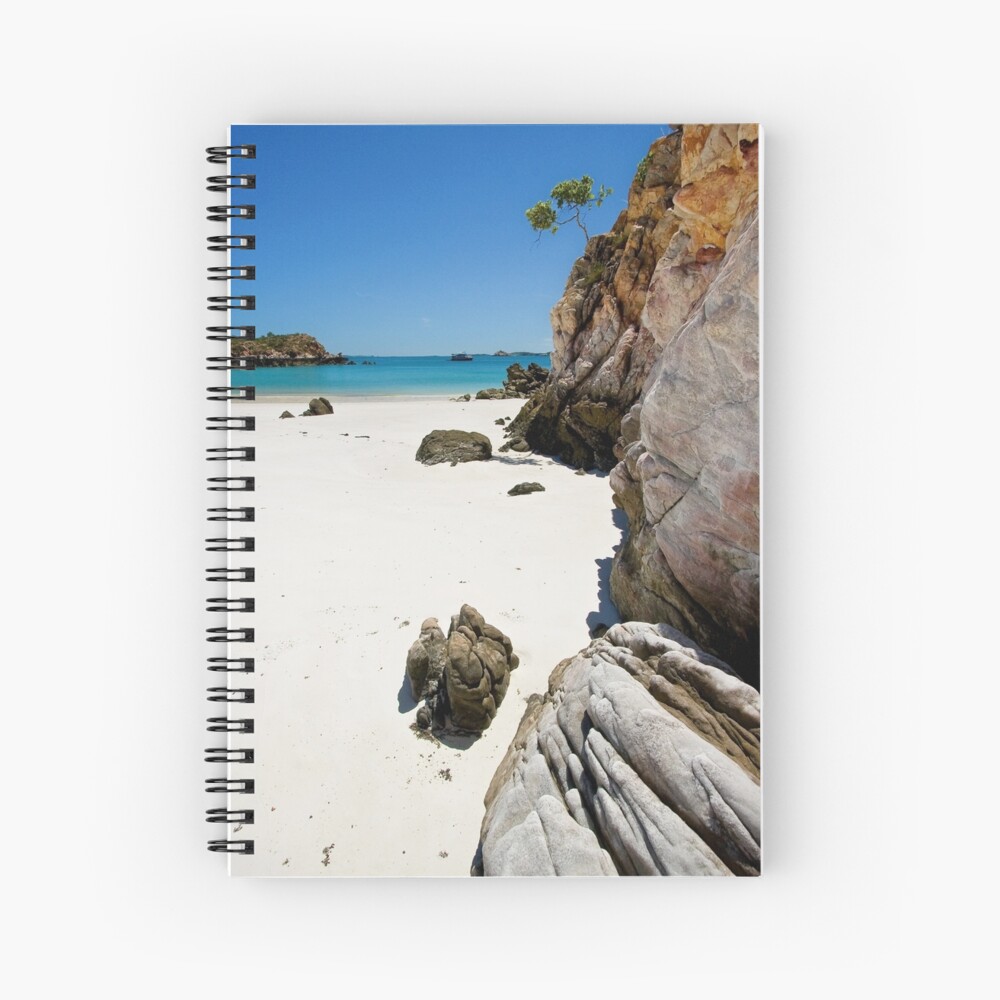 Silica Beach, Kimberley Coast Spiral Notebook