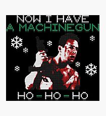 UGLY CHRISTMAS DIE HARD Photographic Print