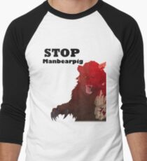 Manbearpig Men's Baseball ¾ T-Shirt