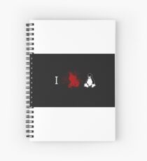I love Linux Spiral Notebook
