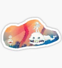 Kids See Ghosts sticker Sticker