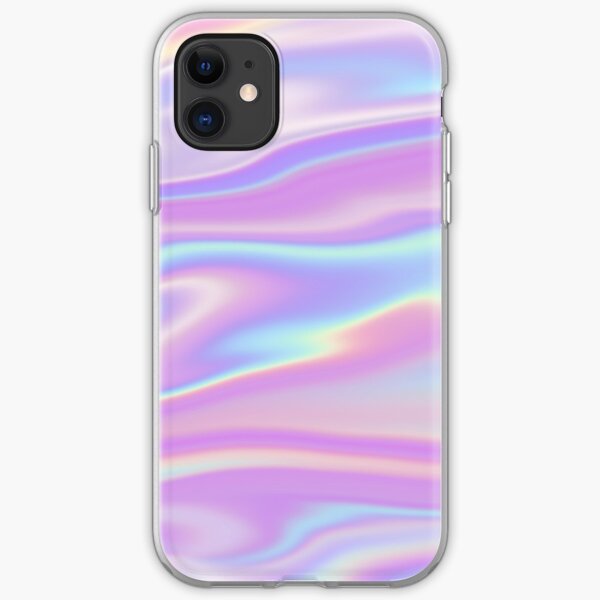 Bubblegum Holographic Hologram iPhone Soft Case