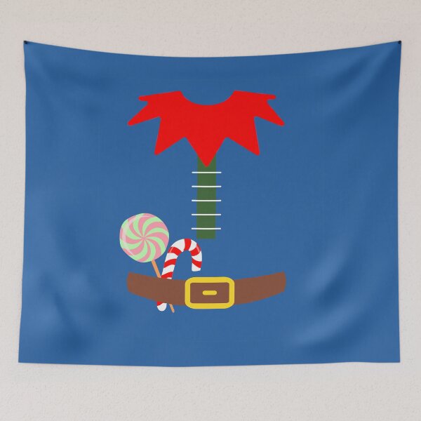 Item preview, ELF COSTUME Christmas Art | Xmas Santa Helper Design designed and sold by melsens.
