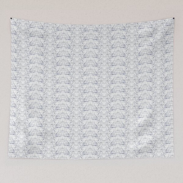 Item preview, Robin Toile de Jouy Inspired Blue designed and sold by David Roland.
