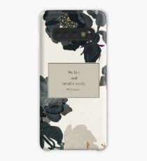 We live and breathe words. - Will Herondale. The Infernal Devices. Case/Skin for Samsung Galaxy