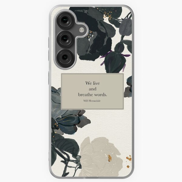 Item preview, We live and breathe words. - Will Herondale. The Infernal Devices. designed and sold by literarylifeco.