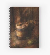 An old pail Spiral Notebook