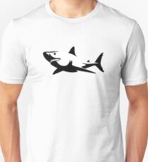 Shark sticker pegatina cute blue soul Unisex T-Shirt