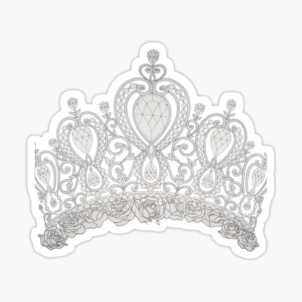 Tiara Stickers for Sale | Redbubble