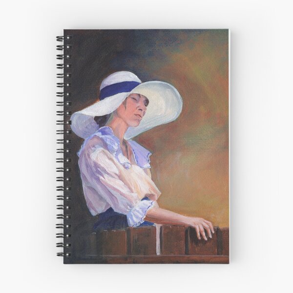 Item preview, Girl in white Hat designed and sold by Maureen Whittaker.