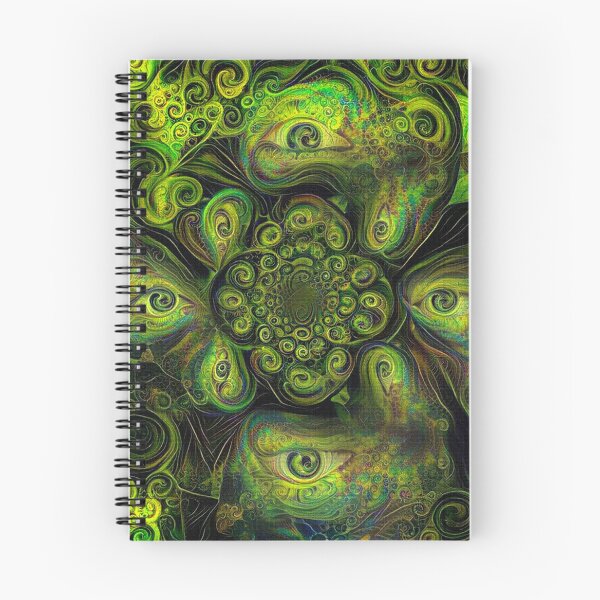 Item preview, Abstract painting in green colors designed and sold by rolffimages.