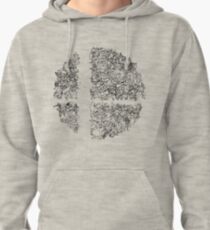 Super Smash Bros Ultimate. Character Smash Ball - black Pullover Hoodie