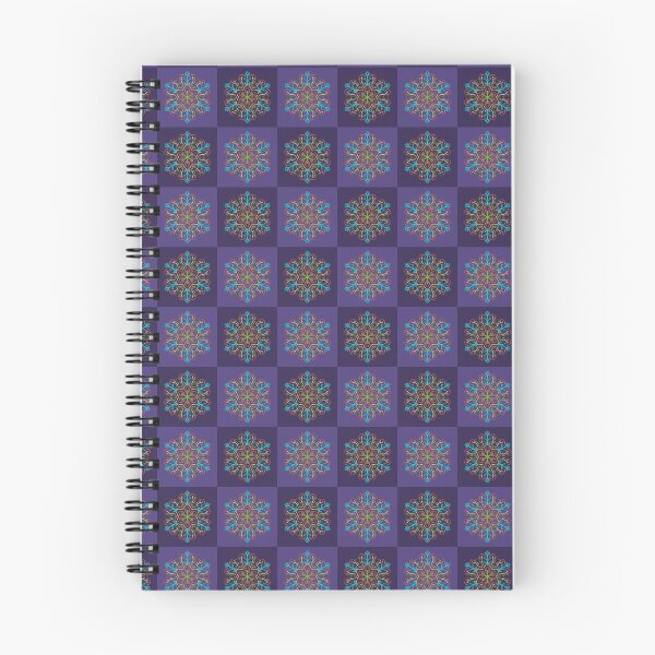 Item preview, The Spring in Violet arrived (Cuadros Pattern) designed and sold by olgaramos.